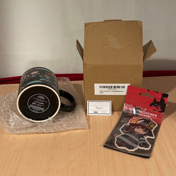 Fire Force Ceramic Coffee Mug/Vanilla Air Fresher. - Picture 8 of 8